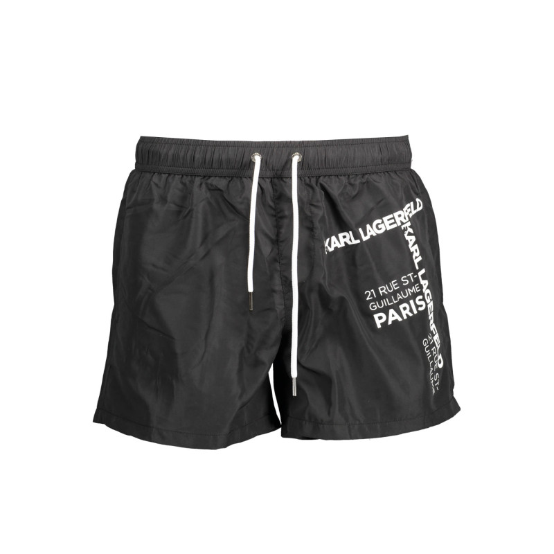 KARL LAGERFELD BEACHWEAR KOSTÜMTEILE UNTER HERREN SCHWARZ