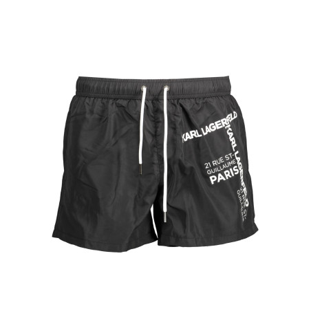 KARL LAGERFELD BEACHWEAR KOSTÜMTEILE UNTER HERREN SCHWARZ