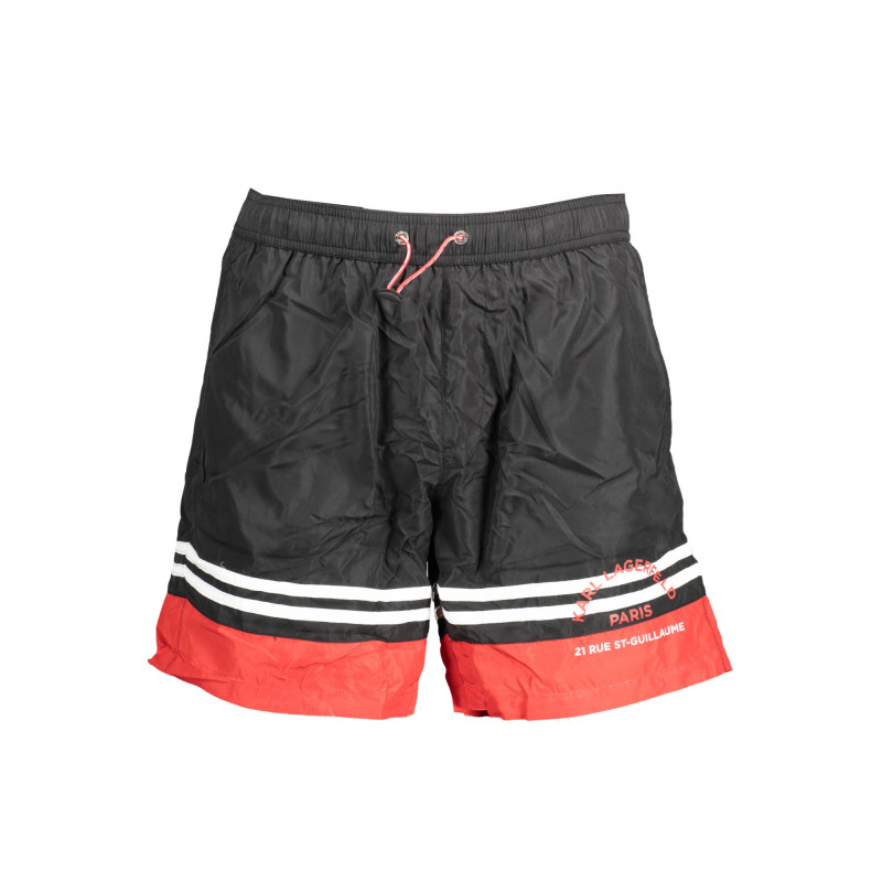 KARL LAGERFELD BEACHWEAR KOSTÜMTEILE UNTER HERREN SCHWARZ