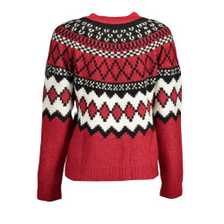 DESIGUAL PULLOVER DAMEN ROT
