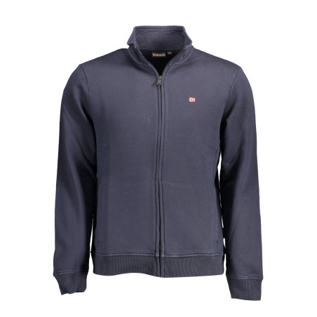 NAPAPIJRI HERREN SWEATSHIRT BLAU MIT REISSVERSCHLUSS
