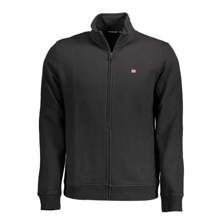 NAPAPIJRI SWEATSHIRT MIT REISSVERSCHLUSS MANN SCHWARZ