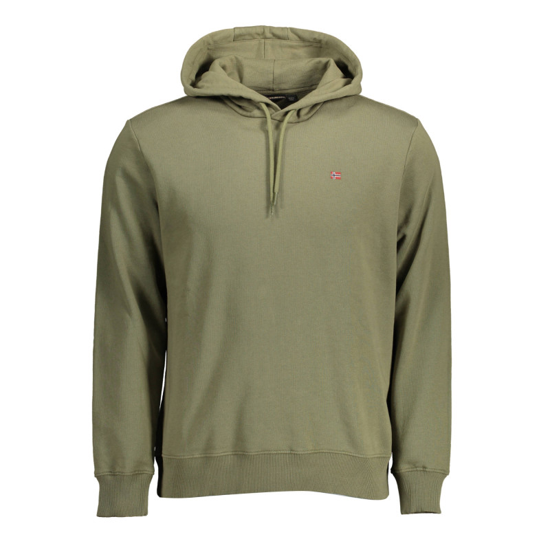 NAPAPIJRI SWEATSHIRT OHNE REISSVERSCHLUSS HERREN GRÜN