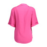 GANT DAMEN-KURZARMSHIRT ROSA