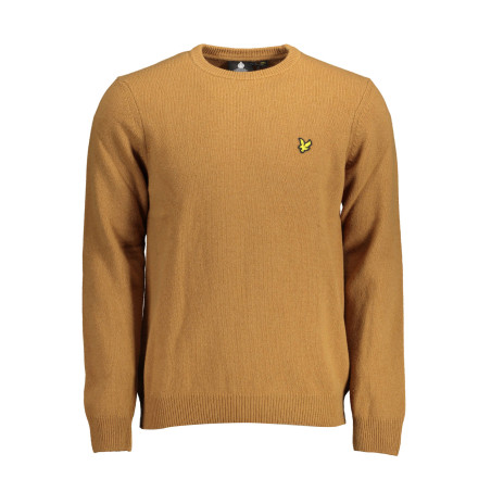 LYLE & SCOTT MEN&39S BROWN SWEATER