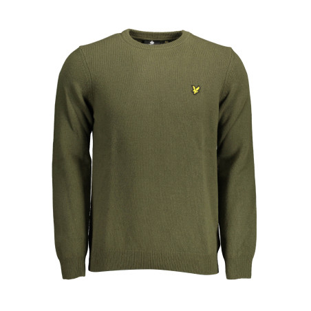 LYLE & SCOTT MEN&39S GREEN SWEATER
