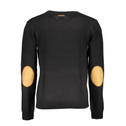 GIAN MARCO VENTURI SCHWARZER HERRENPULLOVER