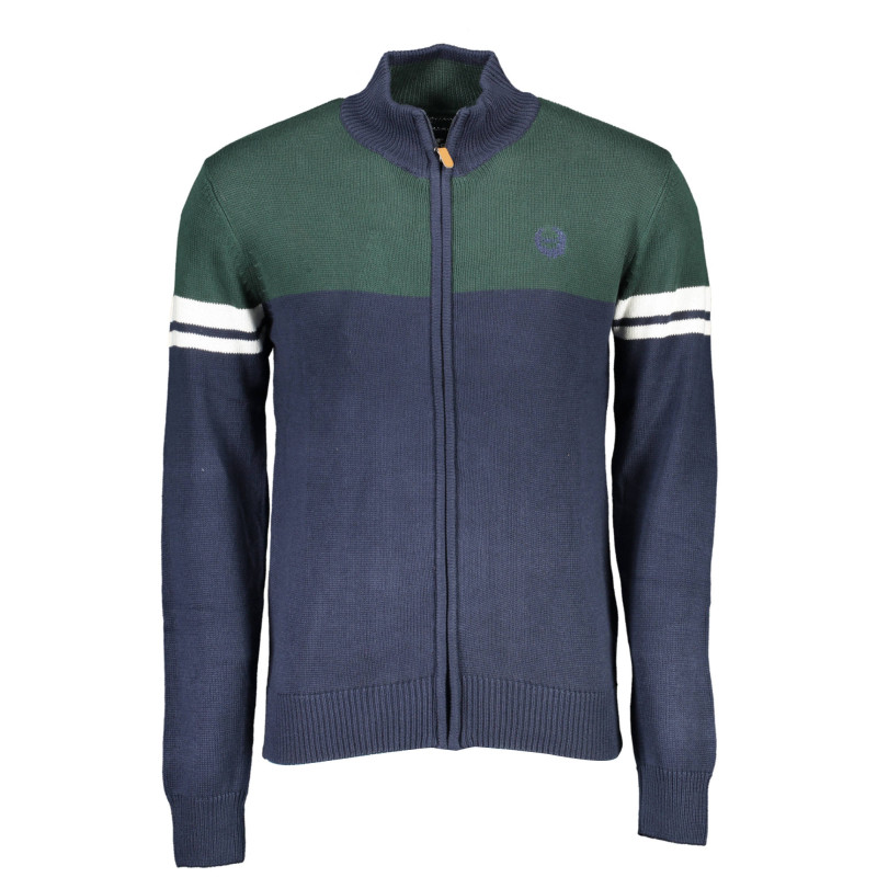 GIAN MARCO VENTURI BLAUER CARDIGAN FÜR HERREN
