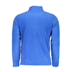 GIAN MARCO VENTURI MEN&39S BLUE SWEATSHIRT WITH ZIP