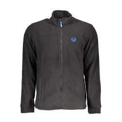 GIAN MARCO VENTURI HERREN SWEATSHIRT SCHWARZ MIT REISSVERSCHLUSS