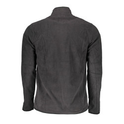 GIAN MARCO VENTURI HERREN SWEATSHIRT SCHWARZ MIT REISSVERSCHLUSS