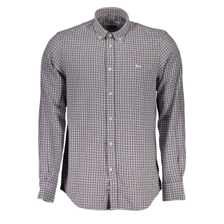 HARMONT & BLAINE MEN&39S LONG SLEEVE SHIRT PURPLE