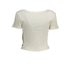 LEVI&39S WEISSES FRAUEN-KURZARM-T-SHIRT