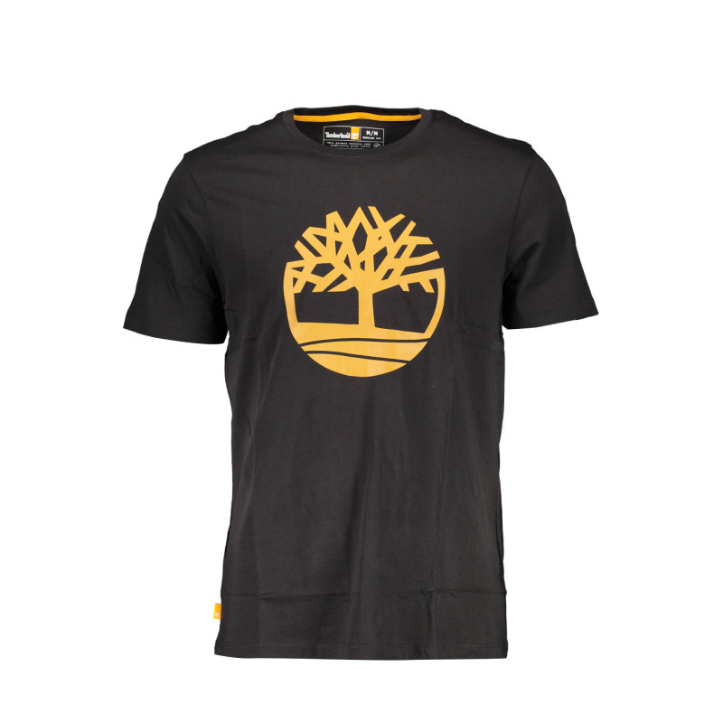 TIMBERLAND T-SHIRT SHORT SLEEVE MAN BLACK