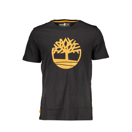 TIMBERLAND T-SHIRT SHORT SLEEVE MAN BLACK