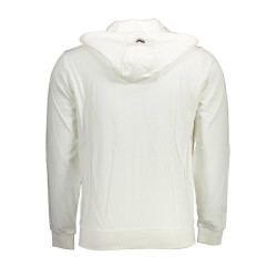 U.S. POLO FELPA CON ZIP UOMO BIANCO
