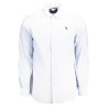 U.S. POLO CAMICIA MANICHE LUNGHE UOMO AZZURRO