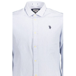 U.S. POLO CAMICIA MANICHE LUNGHE UOMO AZZURRO