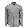 U.S. POLO CAMICIA MANICHE LUNGHE UOMO BLU