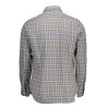 U.S. POLO CAMICIA MANICHE LUNGHE UOMO BLU