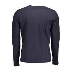 US POLO T-SHIRT LONG SLEEVE MAN BLUE