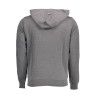 US POLO SWEATSHIRT MIT REISSVERSCHLUSS GRAU MAN