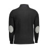 US POLO MAN SCHWARZES LANGARM-POLOSHIRT