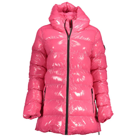 US PINK DAMEN POLOJACKE