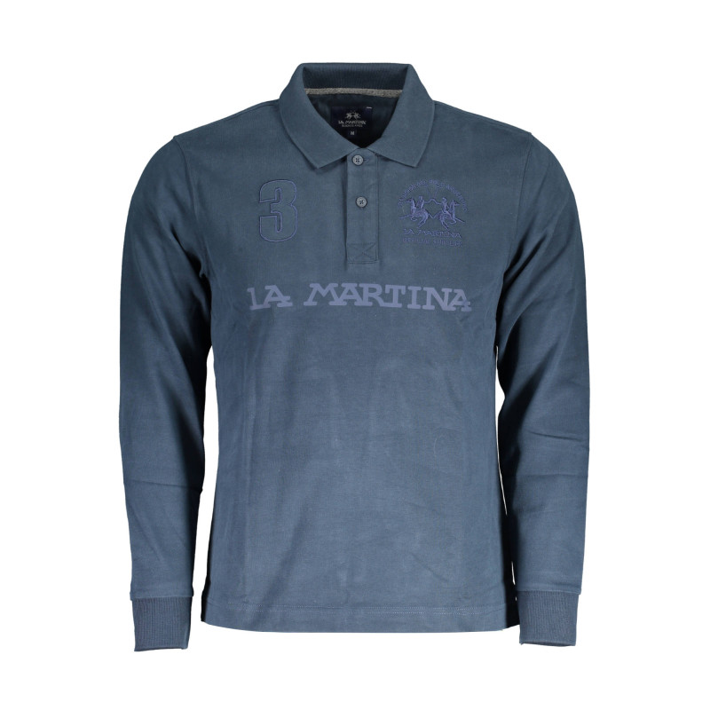 LA MARTINA POLO LANGARM HERREN BLAU