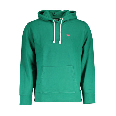 LEVI&39S MAN GREEN SWEATSHIRT WITHOUT ZIP