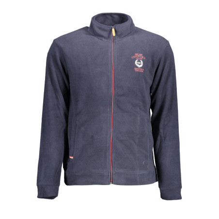 GIAN MARCO VENTURI HERREN SWEATSHIRT MIT REISSVERSCHLUSS BLAU