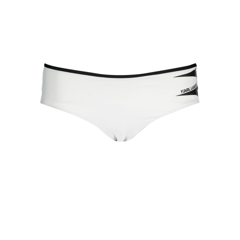 KARL LAGERFELD BEACHWEAR BADEANZUG DAMEN UNTERTEIL WEIß