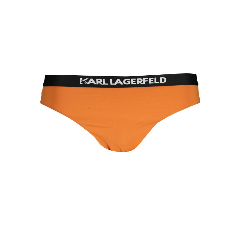 KARL LAGERFELD BEACHWEAR BADEANZUG UNTERTEIL FRAU ORANGE