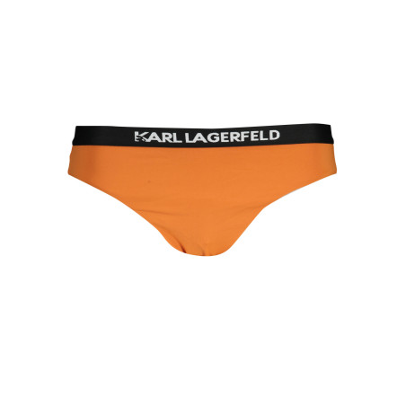 KARL LAGERFELD BEACHWEAR BADEANZUG UNTERTEIL FRAU ORANGE