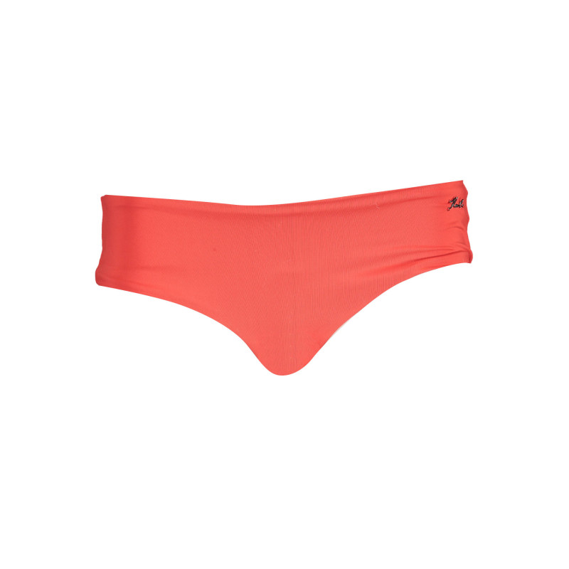 KARL LAGERFELD BEACHWEAR BADEANZUG SEITE UNTEN DAMEN ROT