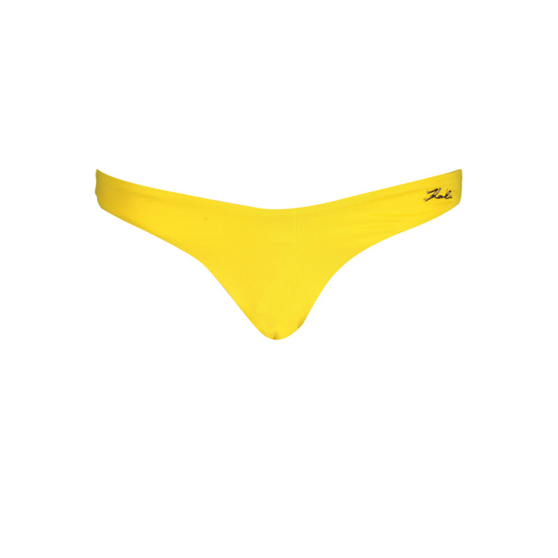 KARL LAGERFELD BEACHWEAR WOMEN&39S BOTTOM SWIMSUIT YELLOW