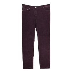 LILA FRAUENHOSE FRED PERRY