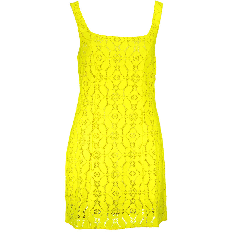 GELBES KURZES KLEID FÜR DAMEN VON DESIGUAL