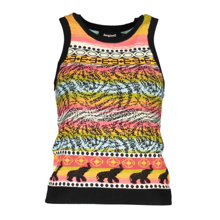 DESIGUAL DAMEN TANK TOP SCHWARZ
