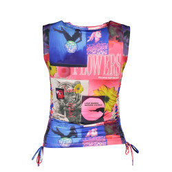 BLAUES TANKTOP FÜR DAMEN VON DESIGUAL