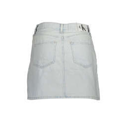 CALVIN KLEIN KURZER ROCK DAMEN HELLBLAU