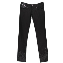 DIESEL JEANS DENIM WOMAN BLACK