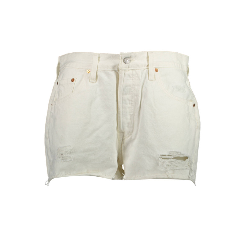 LEVI&39S JEANS KURZ FRAU WEIß