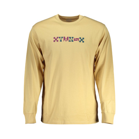 VANS T-SHIRT LANGARM HERREN BEIGE