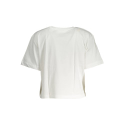 KURZARM-T-SHIRT DAMEN DESIGUAL WEIß
