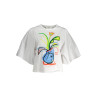 KURZARM-T-SHIRT DAMEN DESIGUAL WEIß