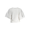 KURZARM-T-SHIRT DAMEN DESIGUAL WEIß