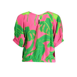 KURZARM-T-SHIRT FÜR DAMEN ROSA DESIGUAL