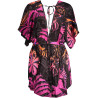 KURZES KLEID FÜR FRAUEN SCHWARZ DESIGUAL