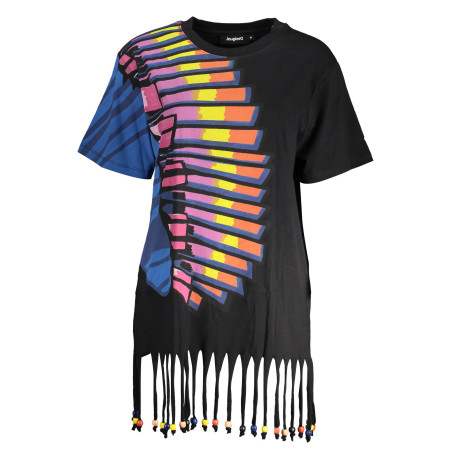 KURZES KLEID FÜR FRAUEN SCHWARZ DESIGUAL